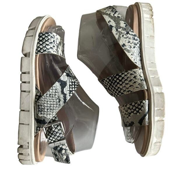 Sam Alderman snakeskin sandals size 6 - Picture 7 of 13